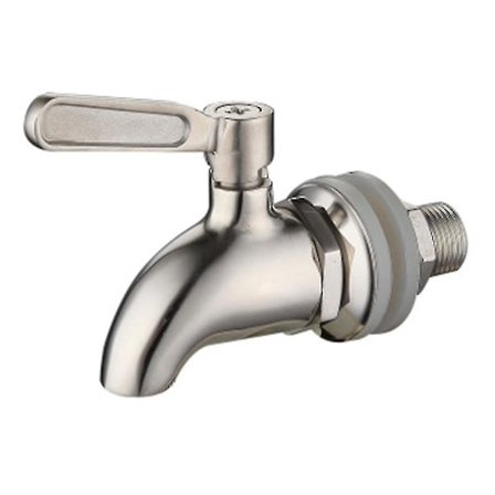 Rustfrit stål Drikkevandsdrikdispenser, dispenserudskiftningsstuds-16mm