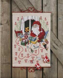 Stickpackung Kalender Geschenkeverteilung