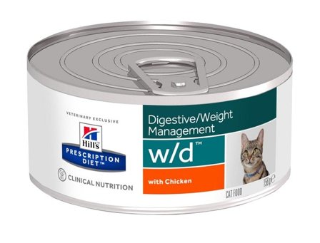 Hill's Prescription Diet W/D Digestive Bocconcini Pollo Per Gatti
