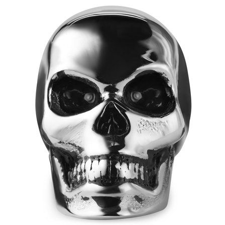 Anello da barba con teschio vichingo in acciaio inossidabile per uomini - Anelli e perline da barba