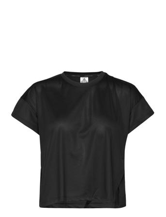 Hiit Qb Tee T-shirts & Tops Short-sleeved Svart Adidas Performance