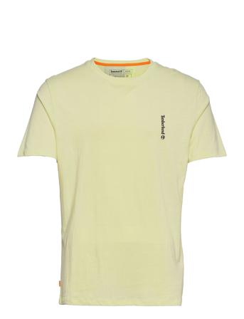 Yc Ss Estb Back Gr T Reg T-shirt Gul Timberland