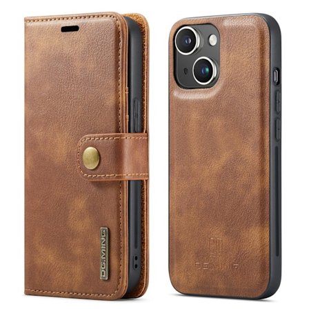 iPhone 12 / 12 Pro - Premium Plånboksfodral med Retrolook