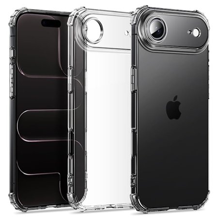 Silikonskal med stötdämpning kompatibelt med iPhone 17 air