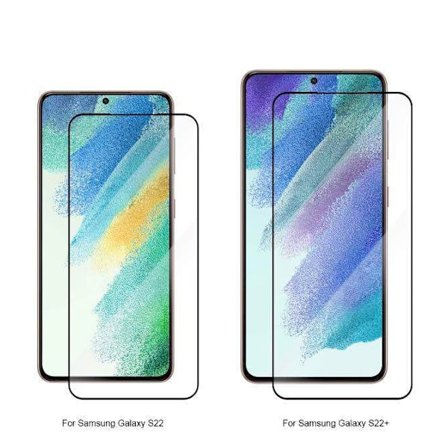 Samsung Galaxy S22/S22 plus - Hærdet glas med fuld dækning/Beskyttende glas