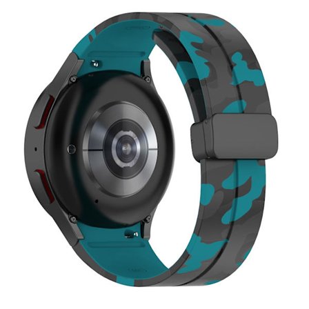 Camo silikonarmband för Samsung Galaxy Watch 5 Pro 45mm/Watch 4/5 40/44mm/Watch4 Classic 42/46mm