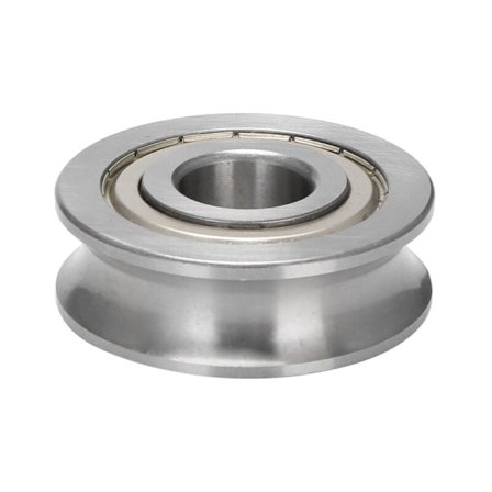 LFR5206-25 KDD Dyp U-spor Rund bunnlager 25X72X23.8X25.8Mm Rulle hjulguide Remskive skinne kulelager