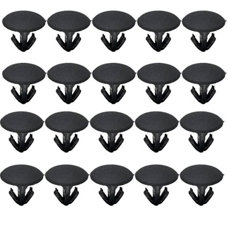 20 kpl Kiinnikkeitä Nissan Qashqai X-trail Dualis Rogue Sport 2013- eteenpäin Takaoven Kumitiivisteiden Trimmi Sääsuojalevyn Kiinnikkeet Nippa - 