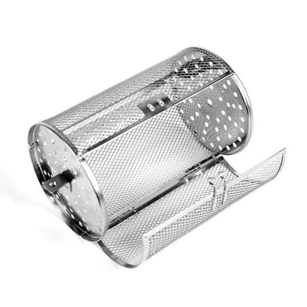 Roterende kurv til airfryer i rustfrit stål, ovnkurv til airfryer