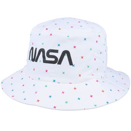 American Needle - Vit bucket Hatt - Nasa Home Skillet Snow Bucket @ Hatstore