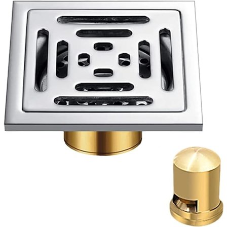 Eksternt gulvavløp italiensk dusjsifon, deodorisering for bad og sh