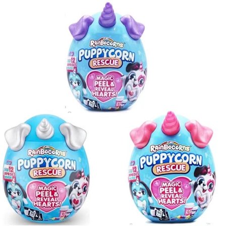 ZURU Yunbo Unicorn Wangxingren Stor 28 cm Hundefigur Magisk Egg Blind Box Egg Girl Plysjdukke Enkelt Tilfeldig