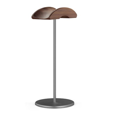 Träheadsethållare Universal hörlurshängare Metallhållare för spelheadset & DJ-hörlurar Desktop