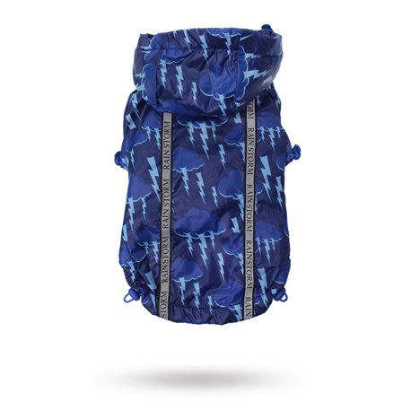 Urban Pup - Storm Print Rainstorm - Regntäcke - Regnkläder, regnjacka & regntäcke till hund