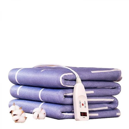 Myk dobbel kontroll elektrisk teppe, varme tepper | Vaskbar | 20 varmeinnstillinger | 63" X 28