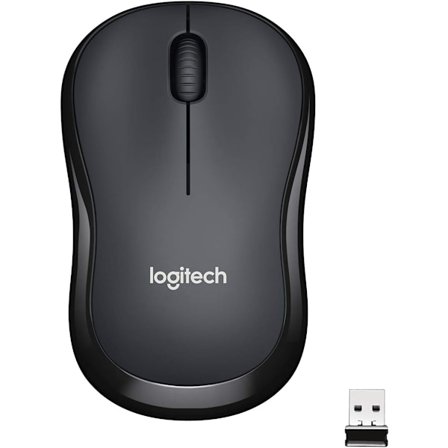 Wireless Silent Mouse, 2.4 GHz with USB Receiver, 1000 DPI Sensor Resolution, 18-Month Battery Life-Max