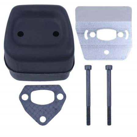 Avgasljuddämparbult Värmesköldpackningssats kompatibel med Husqvarna 137 142 & 136 141 LE 41 36 545006044 Hg