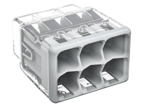 Wago Innstikklemme 6x4mm2 (50stk)