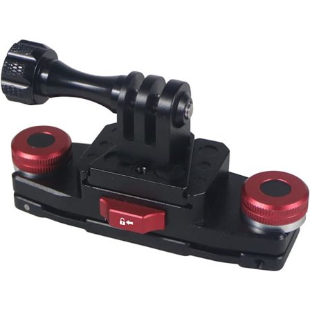 2025 Uusin malli Pikakiinnityksellä varustettu vyötärövyön solkikiinnike V-tyypin levy, yhteensopiva GoPro-actionkameran olkahihnan reppukiinnikkeen 