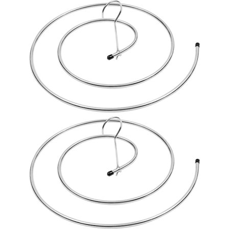 Rostfritt stål spiralformad torkställningshängare