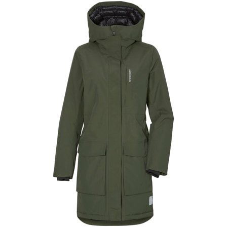 Didriksons Leya Women's Parka Women synthetic-lined parkas Green 38