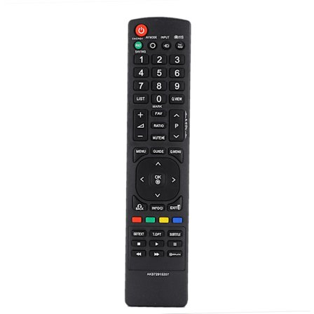 ABS-kuori Musta Television Ohjain TV Kaukosäädin Lisävaruste LG AKB72915207 para 55LD520 19LD