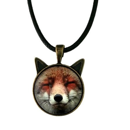 Necklace - Fox - Ears - Cord