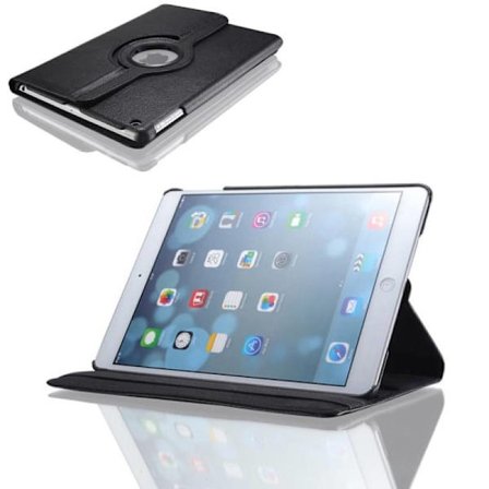 IPAD AIR 1/2 - 9.7 GEN 5/6 FODRAL / SKYDD / SKYDD SVART Svart Ipad Air 1/2 & Ipad 9.7 Gen5/Gen6