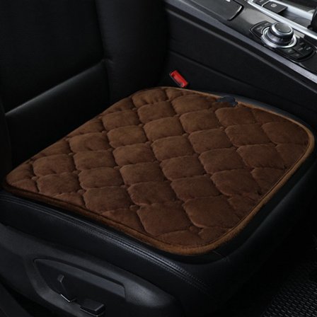 Sædevarme, autostolehynder, universelle bløde plys autostolebetræk, varme sædebeskyttere med skridsikker bagside, kontor, hjem, stole (kaffe