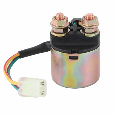 Starter Solenoid Relæ til Honda ATV, Kompatibel med Honda TRX450 Fourtrax Foreman 1998-2009 Højtydende Starter Relæ Solenoid, Holdbar