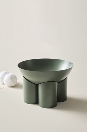 Jotex - Skål, Diameter 30 Cm Mørk grønn - KOLLY - Kjøp Skåler hos Jotex