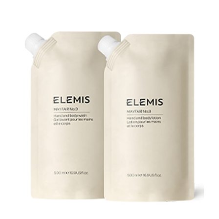 Elemis Mayfair No.9 Hand & Body Wash 500 ml, Refill, Skincare, Håndpleje, Håndsæbe