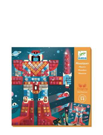 Space Battle Toys Creativity Drawing & Crafts Craft Craft Sets Multi/mønstret Djeco*Betinget Tilbud
