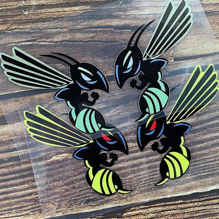 Til Hornet Honda Bier Reflekterende Motorcykel Bil Styling Mærkater / Klistermærker - Mærkater & Klistermærker