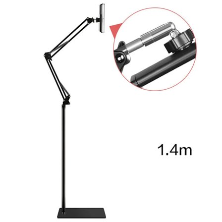 Vikbart surfplattearmstativ för iPad Air Mini Pro 5-12,9 tum surfplattehållare för iPhone X 11 Huawei Samsung~03592