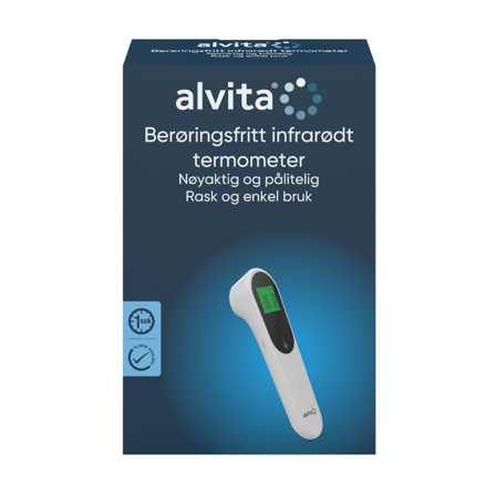 Alvita Infrarødt Termometer, 1 stk.