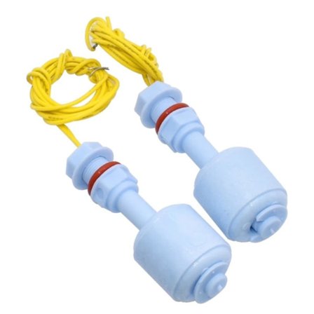 Vertikal flottørbryter, vannivå flottørbryter, vertikal flottørnivåbryter, vannivåsensor, for akvariepumpekontroll væskekontroller