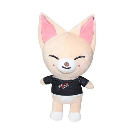 Skzoo Plyslegetøj 20cm Stray Kids Plys Ulv Tegneseriebamse Dukke Kawaii Selskab for Børn Voksne Fans Gave_Kvalitetsgaver