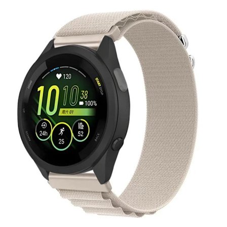 Alpine Nylonarmband för Garmin Forerunner 265 165 55 965 22mm 20mm ersättningsarmband Garmin Vivomove Trend/Venu 3 correa