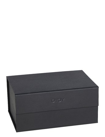 OYOY Living Design Hako Storages Box - A5 - Black - 12X24X17CM x 0.9