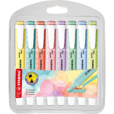 Stabilo Swing Cool Pastel 8-pack Set 1