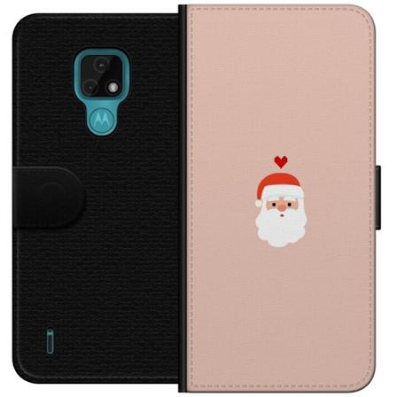 Motorola Moto E7 Lompakkokotelo Rakkaus Tomte