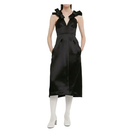 Jil Sander, Women Clothing Dress J03Ct 0006 J75001 Zwart, Dames, Maat:M