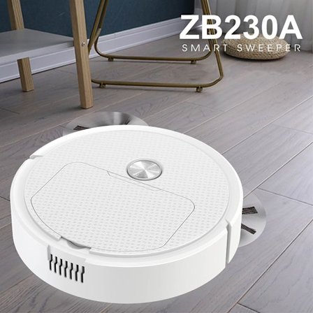 3 i 1 smart soprobot Home Mini sopmaskin Sopning och dammsugning Trådlös dammsugare Automatisk typ soprobotar