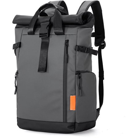 Rygsække, Skolerygsække, Damerygsække, Herre rygsække, Stilfulde rygsække til drenge og piger, Rummelige skoletasker til piger, Grå, 30L