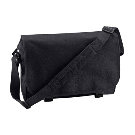 Bagbase Flap Top 11L Messenger Bag One Size Svart