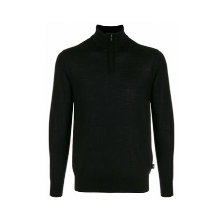 Emporio Armani Turtlenecks Sort, Herre Rullekraver