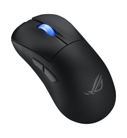 ASUS ROG Keris II Ace - mus - USB, 2.4 GHz, Bluetooth 5.1 - svart
