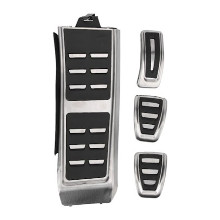 4PCS Bromsgas Pedal Set Ersättning för Audi A4 B8 Avant 8K Vänsterstyrd 2008-2015 Manuell Växellåda