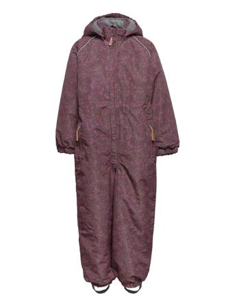 Polyester Junior Suit - Aop Floral Purple Mikk-Line